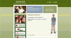 Desktop Screenshot of oacsa.org
